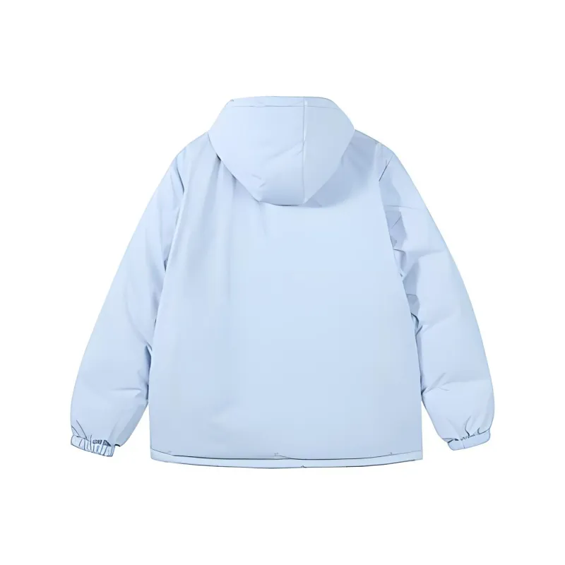 Skechers Colorful Down Jacket Unisex Marshmallow White-3