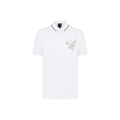 ARMANI EXCHANGE Polo Shirts Men White