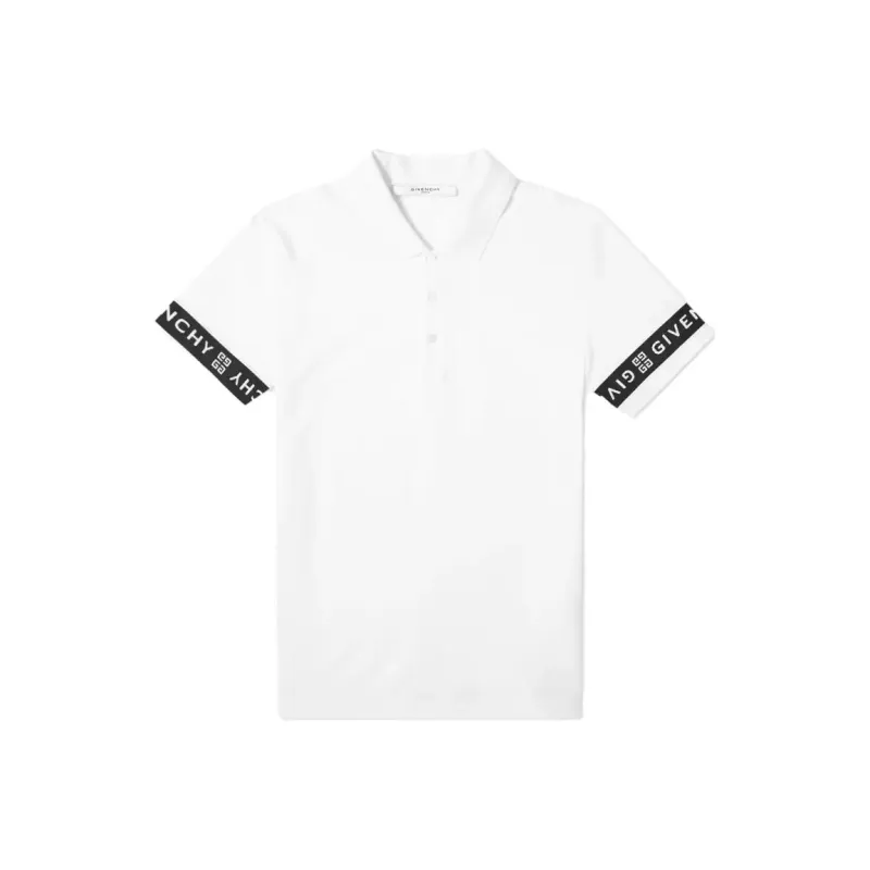Givenchy Polo Shirts Men White-0