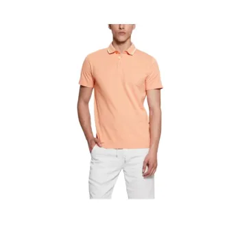 GUESS Polo Shirts Men Orange