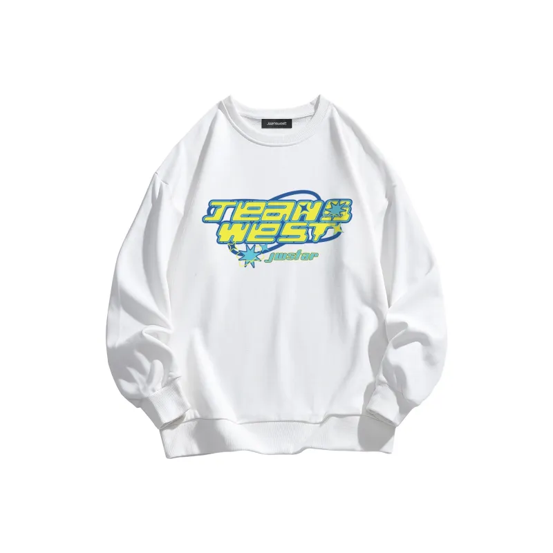 Jean West Sweatshirt Unisex Fleece Lined-3