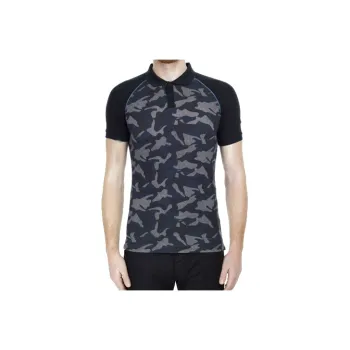 ARMANI JEANS Polo Shirts Men Black