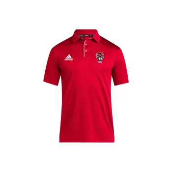 Adidas Free Shipping With AdiClub Nc State Coach Fashion Short Sleeve Polo Shirt