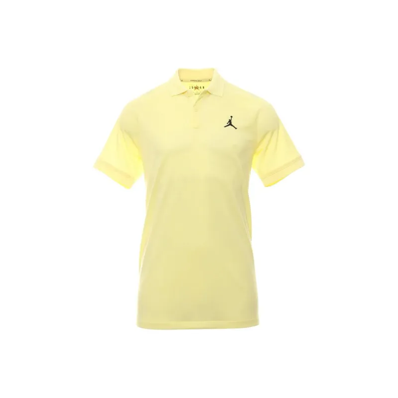 Nike Polo Shirts Men Yellow-0
