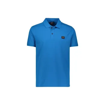 Paul & Shark Logo Patch Short-Sleeved Polo Shirt