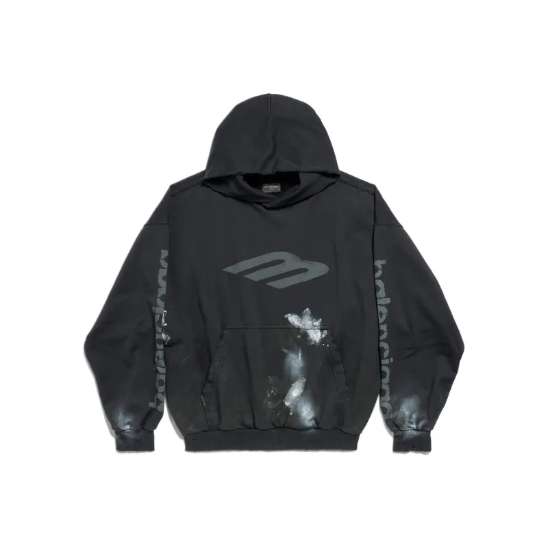 Balenciaga 3B Stencil Hoodie-0