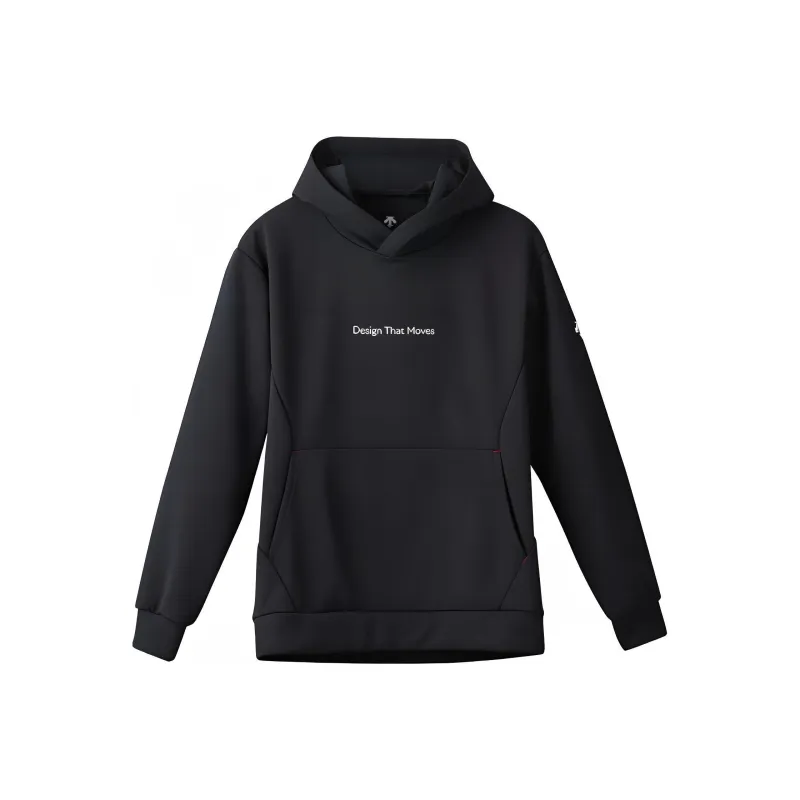 DESCENTE Moisture Wicking Sweatshirt Unisex Black-0