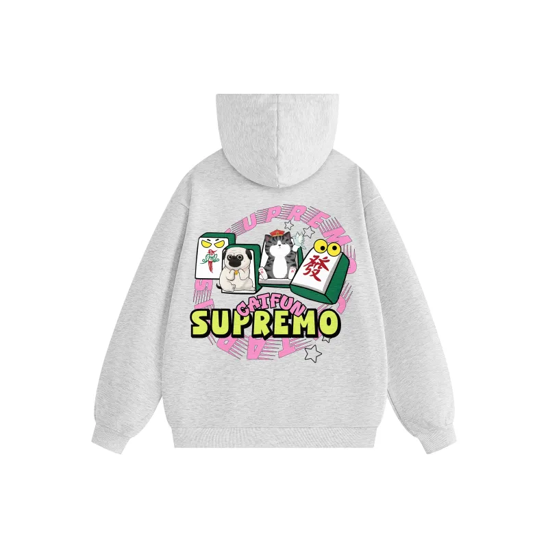 Supremo Cat Sweatshirts Unisex-12