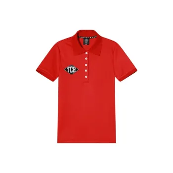 TCH Polo Shirts Unisex Red