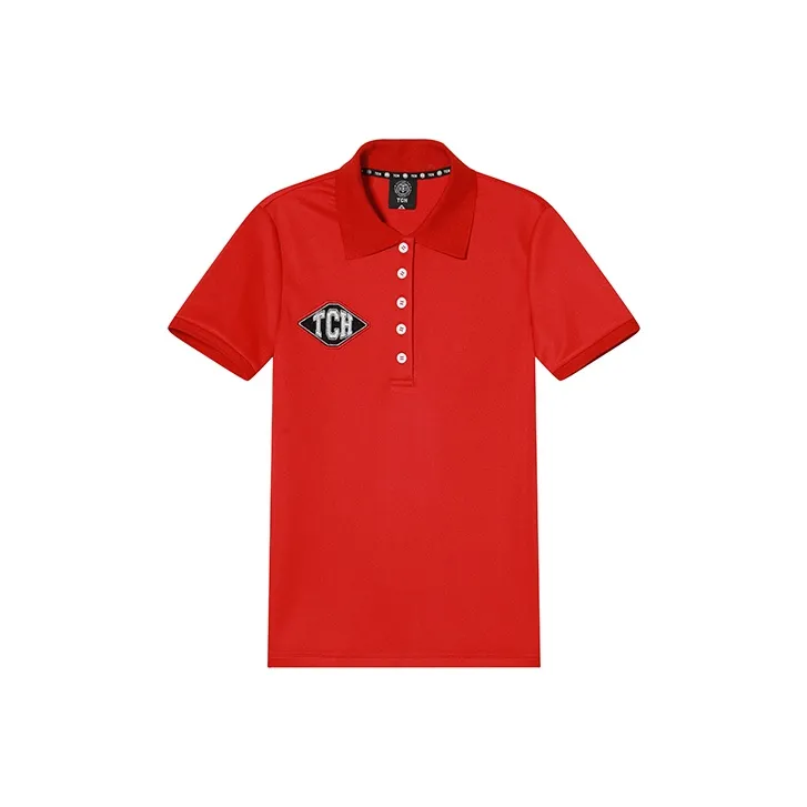 TCH Polo Shirts Unisex Red-0