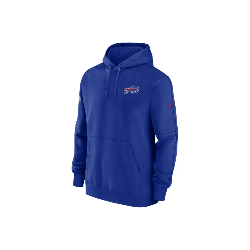 Nike Buffalo Bills Sideline Club Sweatshirt Buffalo Bill's Border Club Men's Royal-0