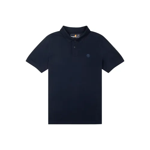 Timberland SS25 Polo Shirt Men's Sea Blue