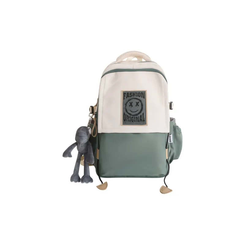 Alcohol Dragon Nylon Backpack Unisex Multicolor-0
