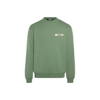 Jacquemus Logo Patch Crewneck Sweatshirt