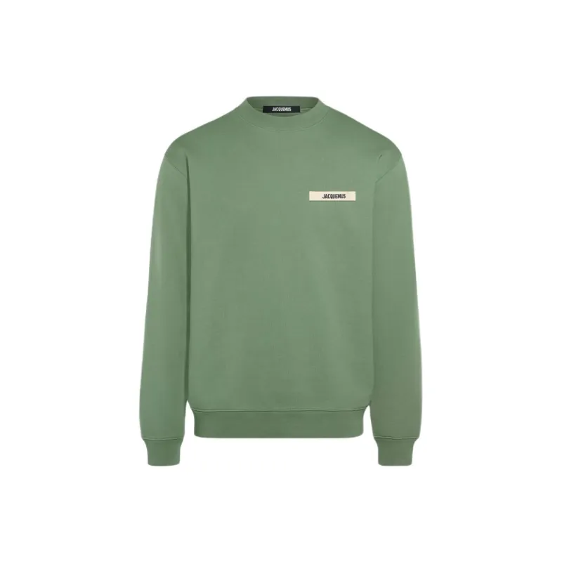Jacquemus Logo Patch Crewneck Sweatshirt-0