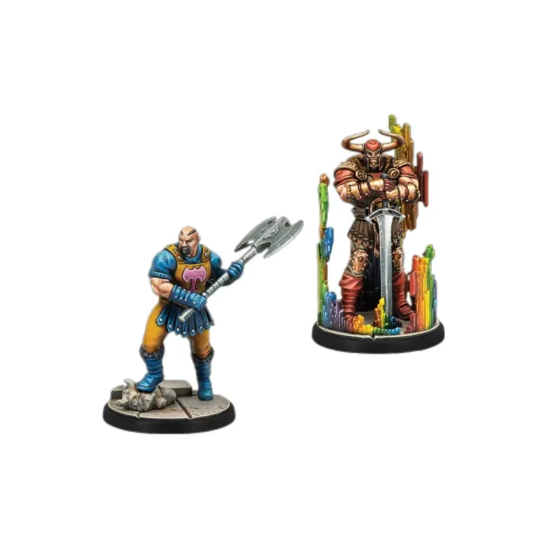 ASMODEE Marvel CP Marvel Crisis Protocol Heimdall And Skurge, English Edition Board Games-3