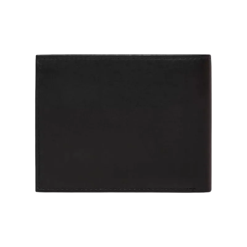 GUESS Cow Leather Wallet Unisex Black-3
