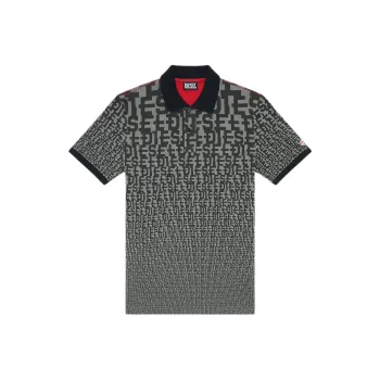 DIESEL Polo Shirts Men Black
