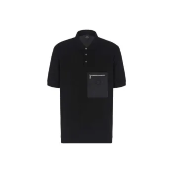 ARMANI EXCHANGEAE FW24 Polo Shirt Men's Black