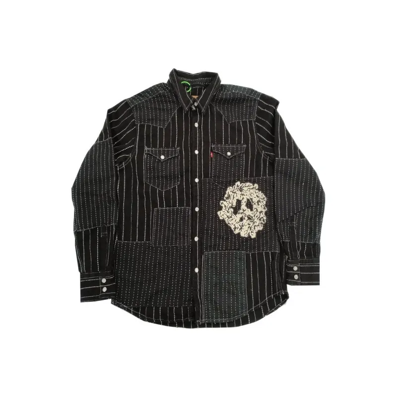 Denim Tears Shirts Men Black-0