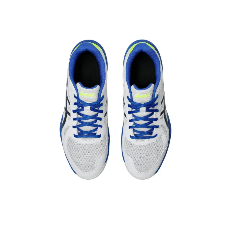 Asics Gel Upcourt 6 Slip Resistant Low Top Badminton Shoes Men's White Blue-5