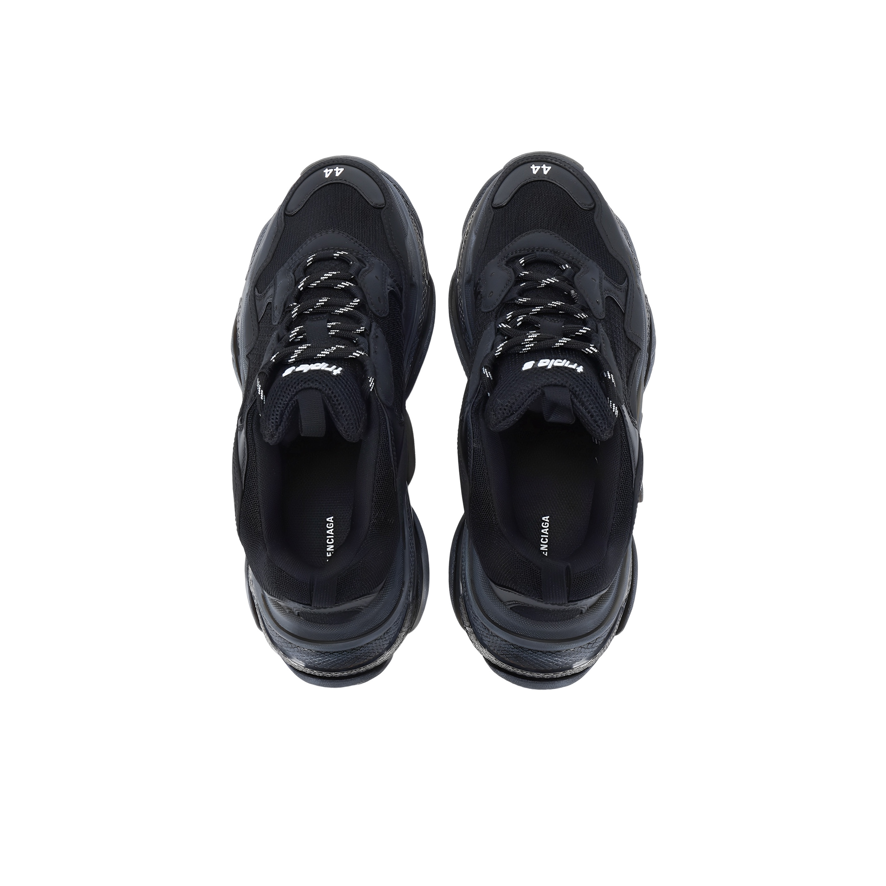 【BALENCIAGA】Triple S Clear Sole スニーカー ブラック★28cm Men's Triple S Clear Sole Sneaker in Black | Balenciaga US