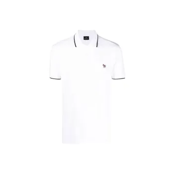 PS By Paul Smith Zebra Logo-patch Polo Shirt