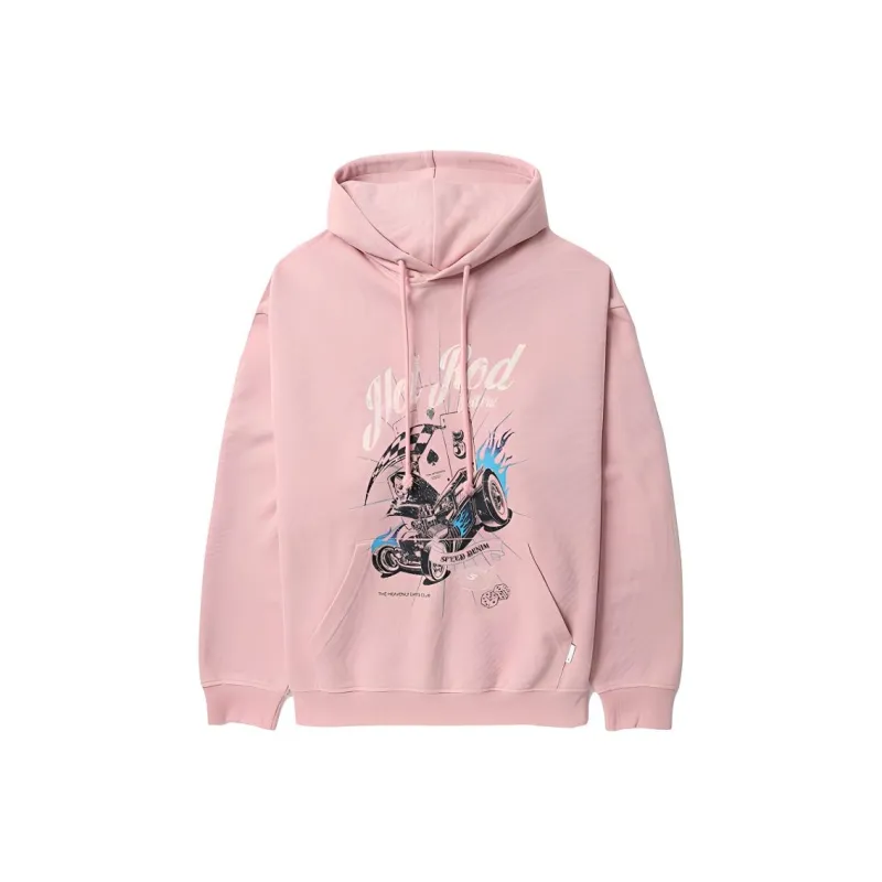 FIVE CM Terry Graphic print Cotton Hoodie-5