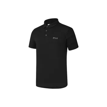 FILA ATHLETICS SPORTCYCLING Polo Shirt Men's Pitch Black