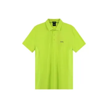 HUGO BOSS Polo Shirts Men Neon Green