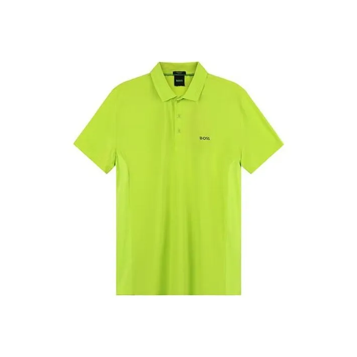 HUGO BOSS Polo Shirts Men Neon Green-0