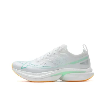 XTEP Cushioning Abrasion Resistant Lightweight Low Top Training Running Shoes Women's Light Neon Turquoise