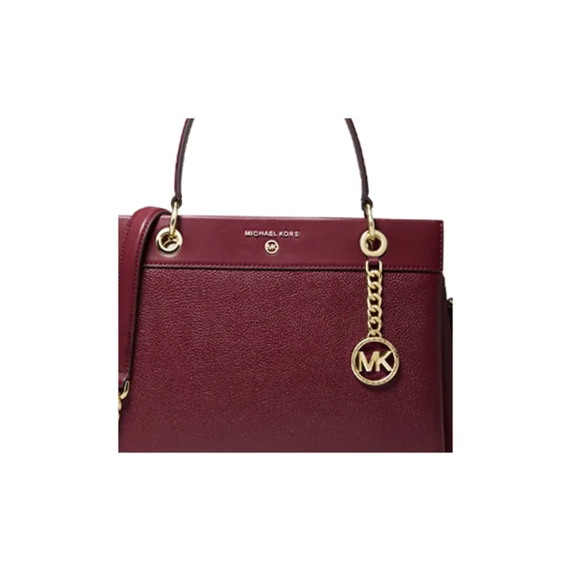 MICHAEL KORS MICHAEL KORS Handbag Collection Susan Leather Handbag, Crossbody Bag, Backpack, Clutch Women's Red-3