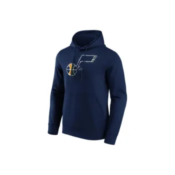 NBA Utah Jazz Fanatics Branded Splatter Graphic Hoodie Sweatshirt Men's Blue Black