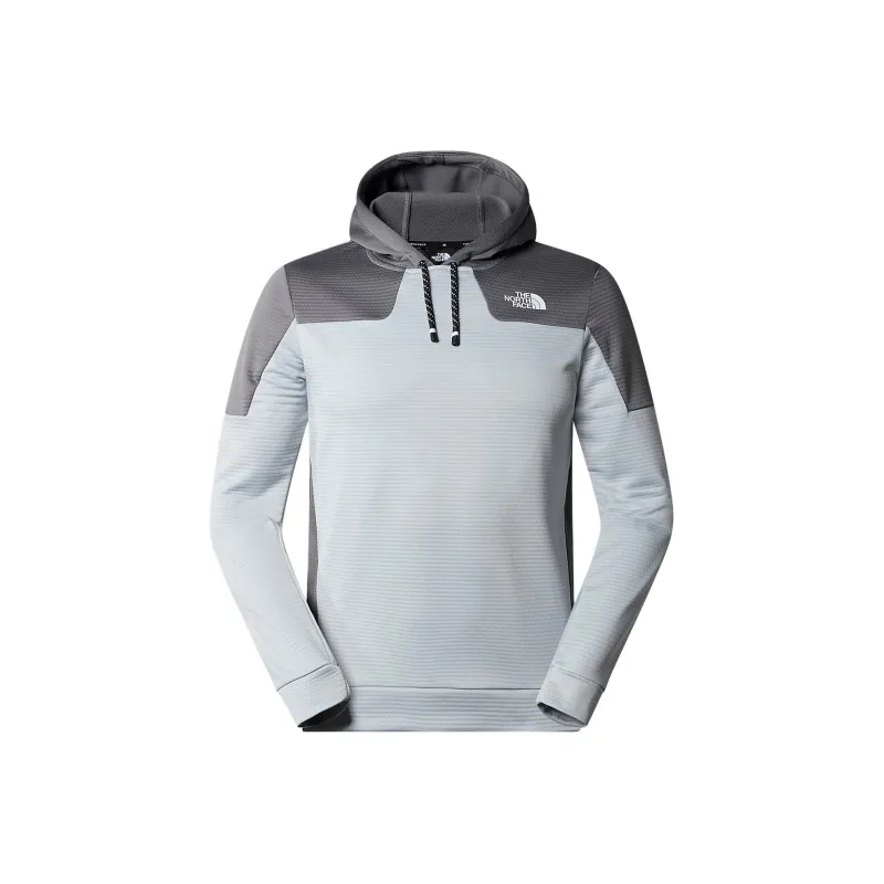THE NORTH FACE MOUNTAIN ATHLETICS PULLOVER FLEECE HOODIE Sweatshirt Men's Light Grey/smoky Pearl-0