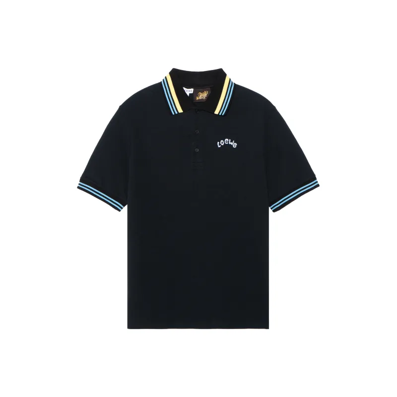 LOEWE Polo Shirts Men Black-0