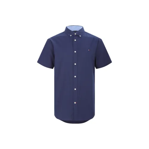 Tommy Hilfiger Shirt Men's Navy Blue