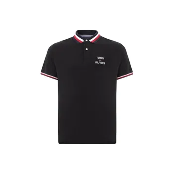 Tommy Hilfiger Polo Shirt Men's Black