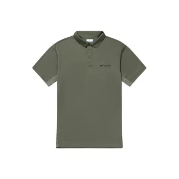 Columbia Polo Shirts Men Green