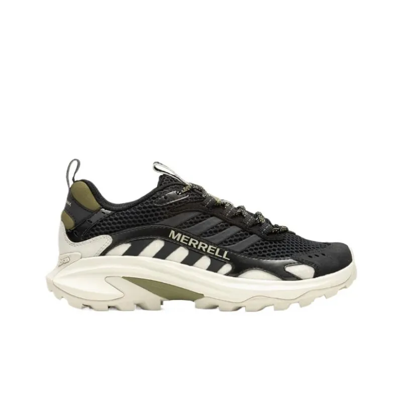 MERRELL MOAB SPEED 2 Shock Absorbers With Slip Resistant Features Low Top Running Shoes Women's Black-1