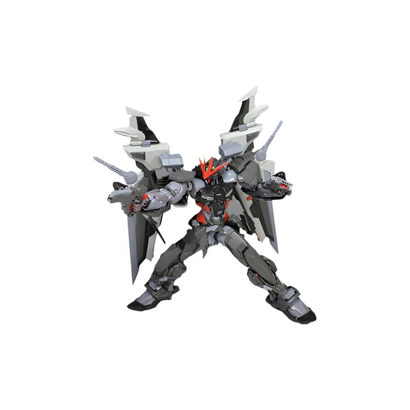 BANDAI HIRM 1/100 Pitch Black Devastator Confusion Gundam 18cm Hobby Model-0
