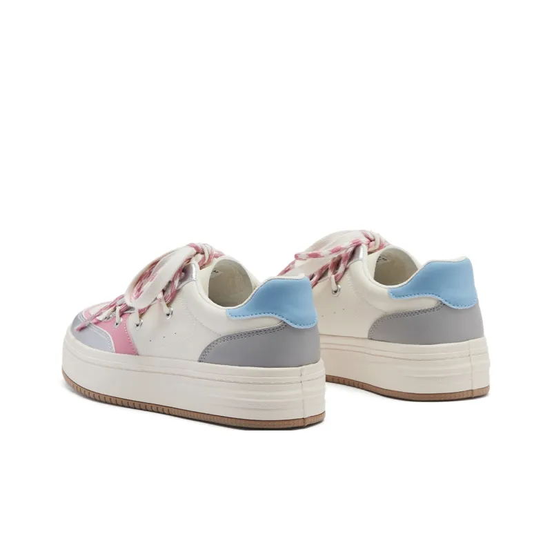 Hotwind Heartbeat Early Spring Collection Anti Slip Wear Resistant Low Top Skateboard Shoes Women's-3