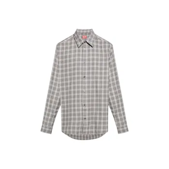 DIESEL S Pierr Checked Shirt