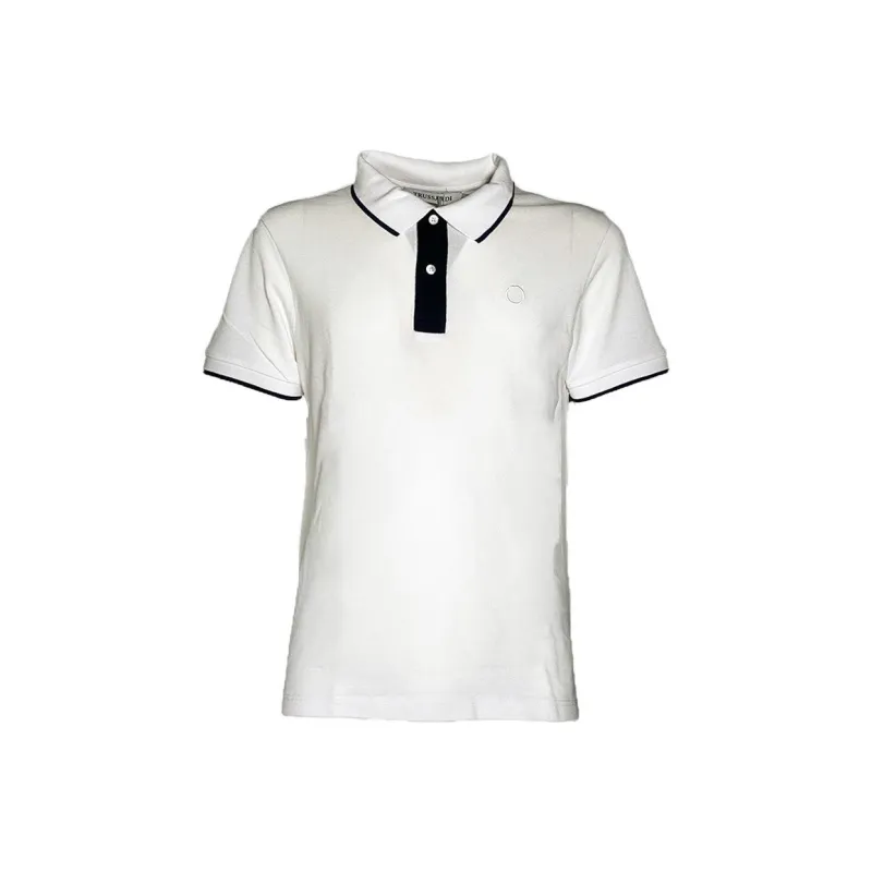 TRUSSARDI Polo Shirts Men White-0