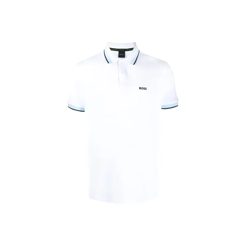 HUGO BOSS Paul Cotton Polo Shirt-0