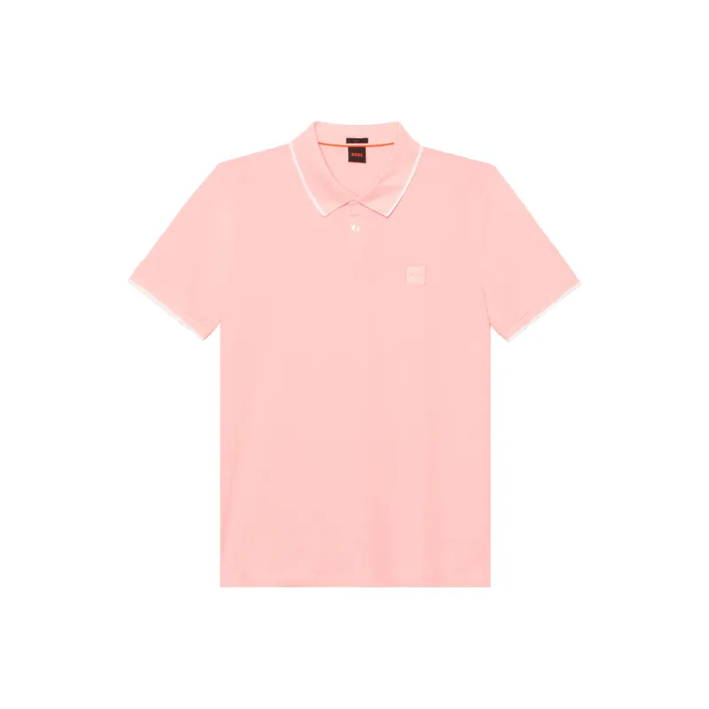 HUGO BOSS SS23 Polo Shirt Men's Light Pink-0