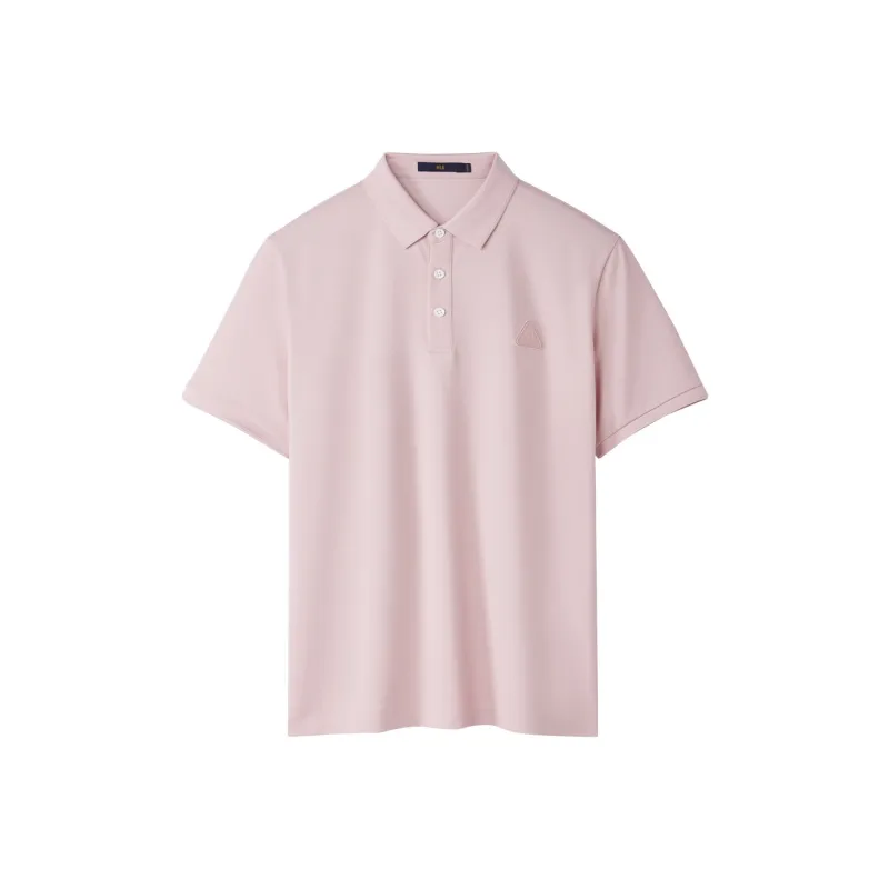 HLA Polo Shirts Men Pink 71-0