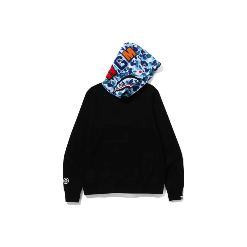 Bape Abc Camo Shark Pullover Hoodie-0