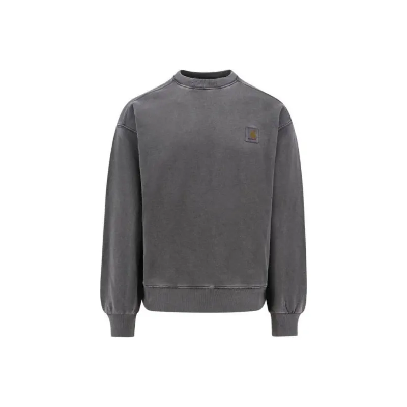 Carhartt WIP Nelson Logo Patch Crewneck Sweatshirt-0