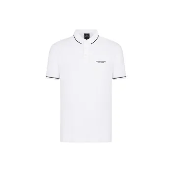 ARMANI EXCHANGEAE SS23 Polo Shirt Men's White